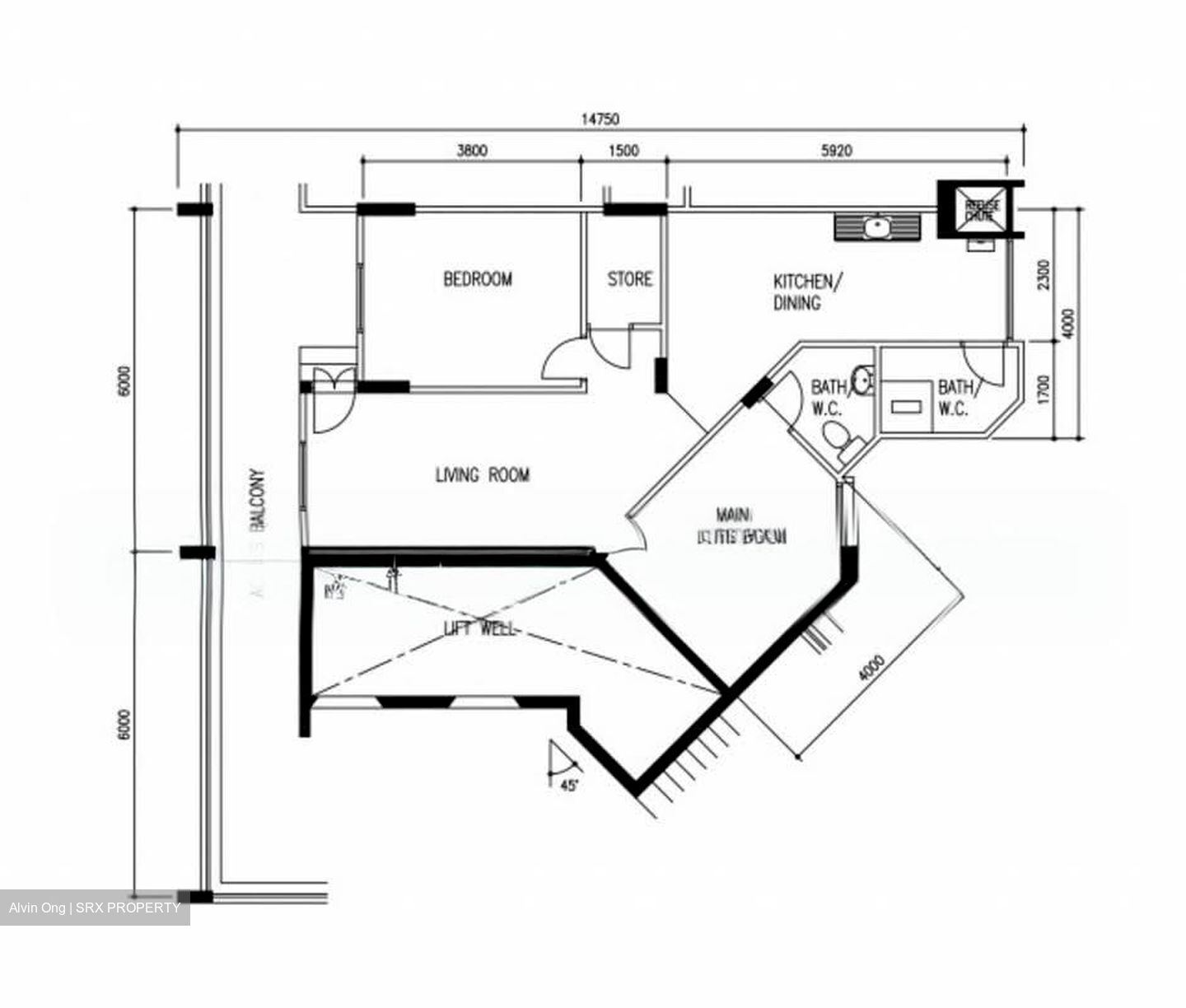 Blk 111 Chong Pang Garden (Yishun), HDB 3 Rooms #533178591